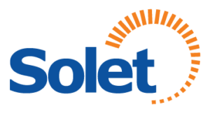 Solet logotipas skaidrus